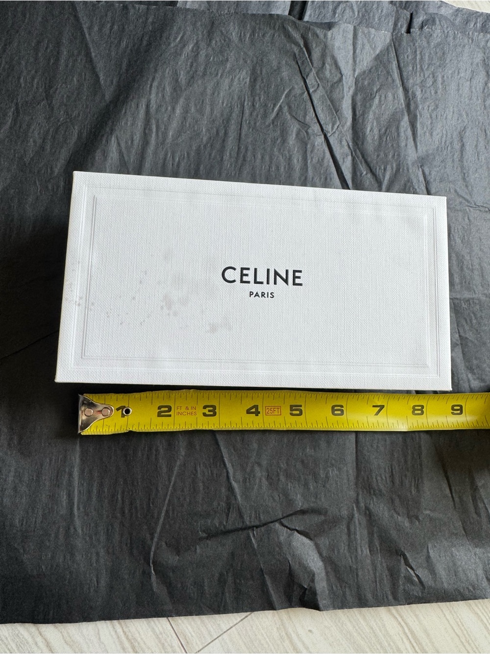 Celine White Sunglass/Accessory Box